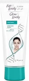 GLOW & LOVELY Formerly Fair & Lovely Face Cream with vita glow, Anti Marks for glowing skin, 100g