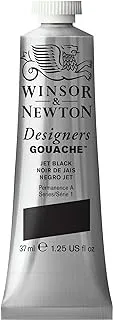 Winsor & Newton Designers Gouache Tube, 37ml, Jet Black