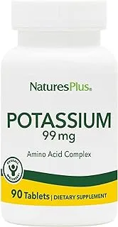 Nature's Plus Np Potassium 99 Mg Biotron Amino Acid Complex 90 Tabs:3370