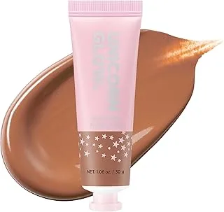 Unicorn Glow USa. Hydrating & Moisturizing Skin Foundation. For Oily Dry Skin. Soft Matte Finish, 12