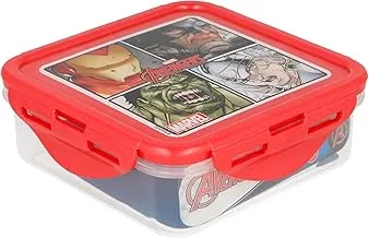 Stor Avengers Galery Square Hermetic Food Container 500Ml