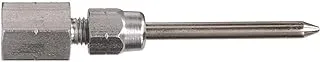 Lincoln 5803 Grease Needle Nozzle with Hardened Steel Tip for Lubrication of Flush-Type or Hard-to-Reach Hydraulic-Type Fittings, Connects to Any Hand-Held Gun; 1/8 Inch NPT (f) Thread Size