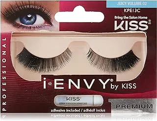 Kiss I.Envy Eyelashes Juicy Volume 02 Kpe13C, 1 Pair