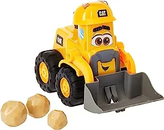 CAT Funrise Lights & Sounds Construction Buddies 10 Inches Articulated Free Wheel Construction Vehicles - Wheel Loader