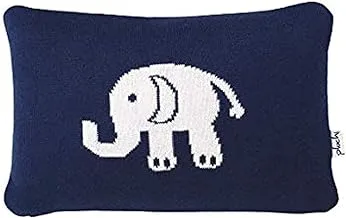 Pluchi Knitted Baby Pillow - Dark Navy/Natural, Piece Of 1