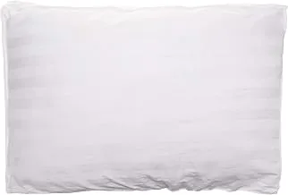 Luxury White Ball Fiber Snuggledown Box Shaped Support Pillow,White