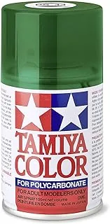 Tamiya Ps-44 Translucent Green Lexan Spray Paint Tam86044 ، أخضر ، 3 أونصة ، PS-44