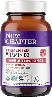 New Chapter Fermented Vitamin D3, 30 Capsules