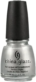 China Glaze Crackle Glaze Nail Lacquer - 14 ml, Platinum Pieces