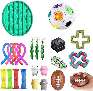 Sonady Stress And Anxiety Fidget Sensory Toys For Kids (Pack Of 24)