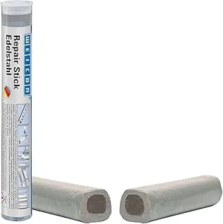 WEICON Repair Stick Stainless Steel 115g, 2 Components Special Adhesive Epoxy Resin For repairs on stainless steel and similar. Metals, housings, containers