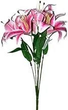 Dubai Garden Centre Artificial Callalily Bunch, 60 cm Height, Multicolour