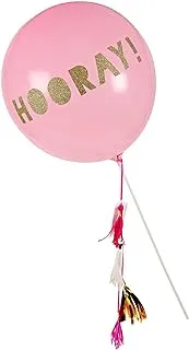 Meri Meri 18 Inch Pink Balloon Wand