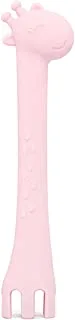 Star Babies Unbreakable Baby Spoon And Fork, Pink, Pack Of 1