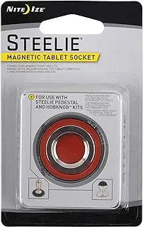 Nite Ize Steelie Replacement Magnetic Tablet Socket Kit For Steelie Pedestal Or Hobknob Phone Mounts (Stlm-11-R7), One Size