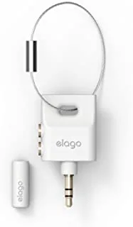 Elago Keyring Headphone Splitter - White