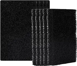 Heavy Duty Scouring Pad - Multi-Purpose - Black - 10ct - RW Clean - Restaurantware