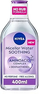 NIVEA Face Micellar Water, Makeup Remover, All Skin Types, 400ml