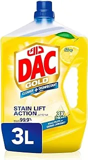 Dac Multi Purpose Disinfectant Lemon 3Litre