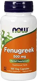 Now Foods Fenugreek 500Mg Caps. 100'S