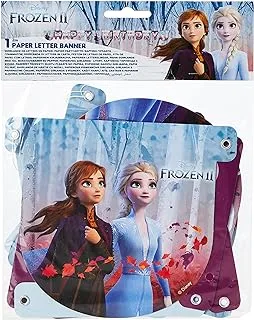 Frozen II Happy Birthday Banner