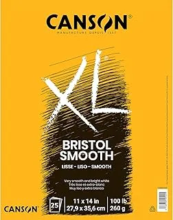 Canson XL BRISTL SMOOTH 11X14 FO (6)