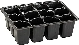 Franchi Golden Line Le Biologiche Plastic Seed Bed, Black, 18 cm Length