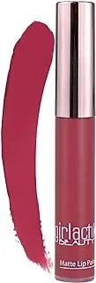 Girlactik Usa. Matte Lip Liquid In Cranberry Pink Shade. Longwear, Pigmented & Non-Drying Lipstick. -Babe