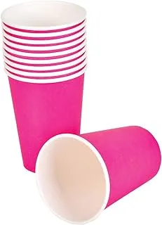 Hot Pink Paper Cups (25 pc)