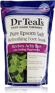 Dr. Teal's Pure Epsom Salt Foot Soak With Cooling Peppermint, 909g