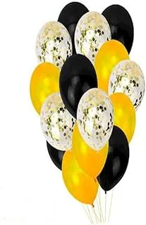 Party Time 15Piece/Set Multi Color Foil Balloon Party Supplies Banner Paper Tassel Garland For Happy Birthday Party Decoration Kids Baby Party Supplies Air Wedding Decoration Helium Balloons