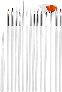 COOLBABY 15 Psc nail brush sets nail tools