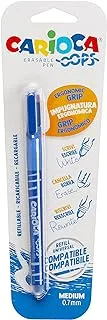 CARIOCA Oops Blister 1pc Blue - Erasable Pen