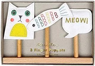 Meri Meri Cat Finger Puppets 3 Pieces