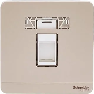 Schneider Electric AvatarOn, 1 Gang, Wall Plate, Wine Gold, E8331RJS_WG