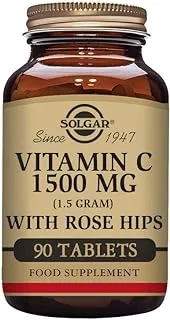 Solgar Vitamin C 1500 Mg, With Rose Hips 90 Tablets