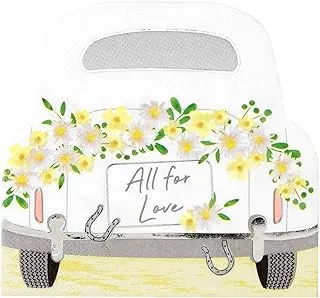 Talking Tables Boho Bride Car Shaped Napkins