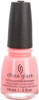 China Glaze Nail Lacquer With Hardeners - 14 Ml, Shocking Pink, 0.5 fl oz