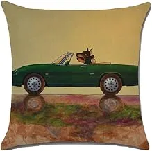 Car Printed Cushion Cover 45x45 cm