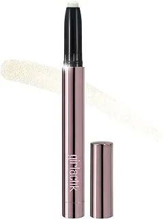 Girlactik Usa. Metallic Eyeshadow Pen. Creamy Eye Shimmer Glitter Pencil Highlighter Stick With Sharpener. Long Wear, Pigmented. -Glimmer