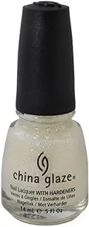 China Glaze nail polish silver, 14 ml, glacier, pack of 1