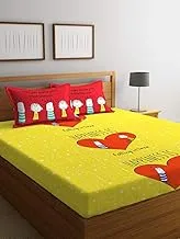 Portico Happiness Queen Bedsheet, Multi-Colour, 150 X 198cm, 8101921