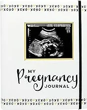 Pearhead My Pregnancy Journal, Pregnancy Keepsake Book, Newborn Milestone Memory Book, Baby Photo Album, Gender Neutral Baby Gift, 74 Fill In Pages