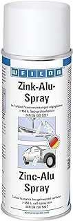 WEICON Zinc-Alu Spray | 400 ml For repairing damaged zinc coatings