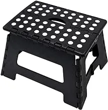 Eazy Kids Foldable Step Stool Black, EZ_FSS3_BL