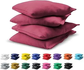 GoSports Bean Bag Sets - 16 Colors Available, Duck Cloth with All-Weather Corn Fill