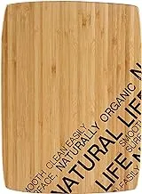 BERGNER NATURAL RECTANGLE WOODEN CUTTING BOARD 30X22CM, BG4920