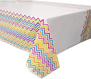 Unique Table Cover, Rainbow Chevron