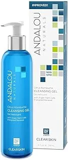 Andalou Naturals Citrus Kombucha Cleansing Gel, 178 ml