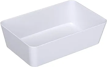 WENKO Shelf Wide, White, 22 X 14 X 6 cm